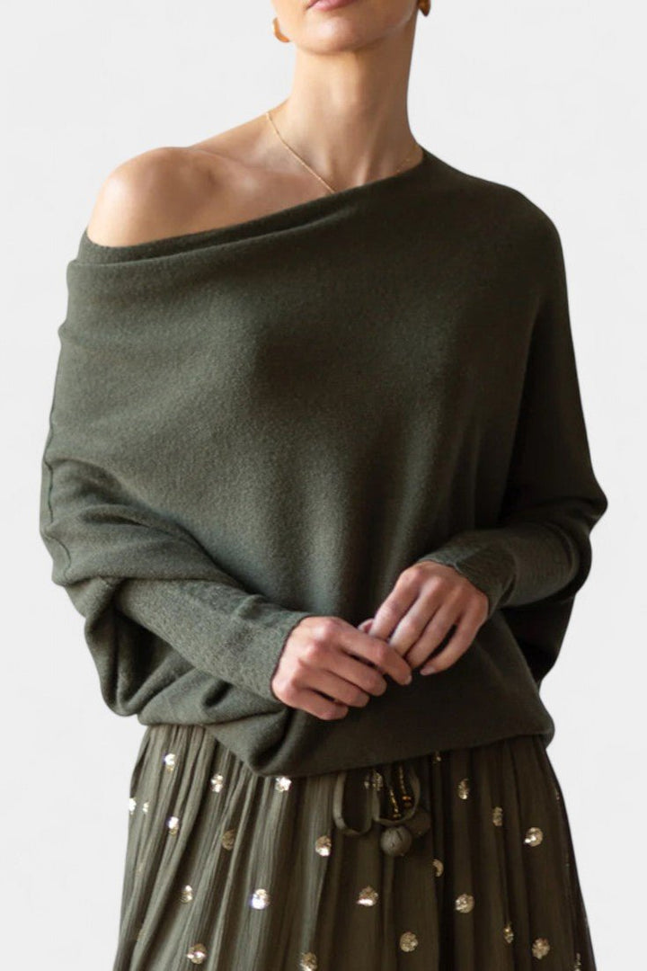 Andrea | Off-shoulder trøje