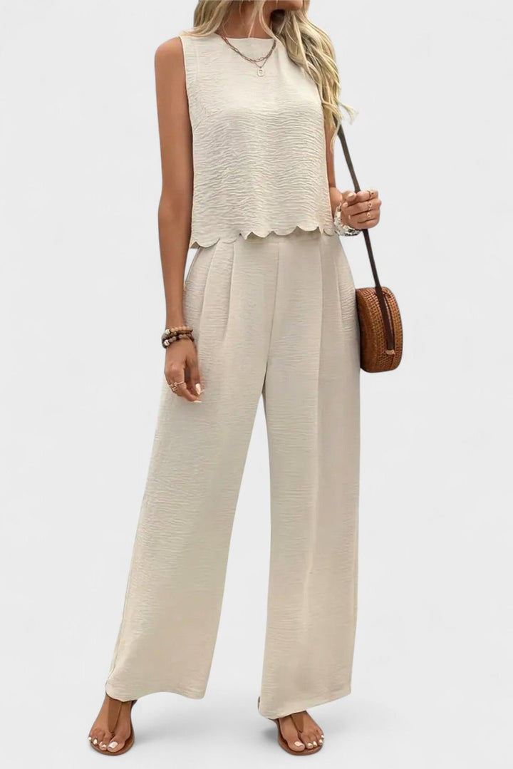 Clara | Ærmeløst sæt