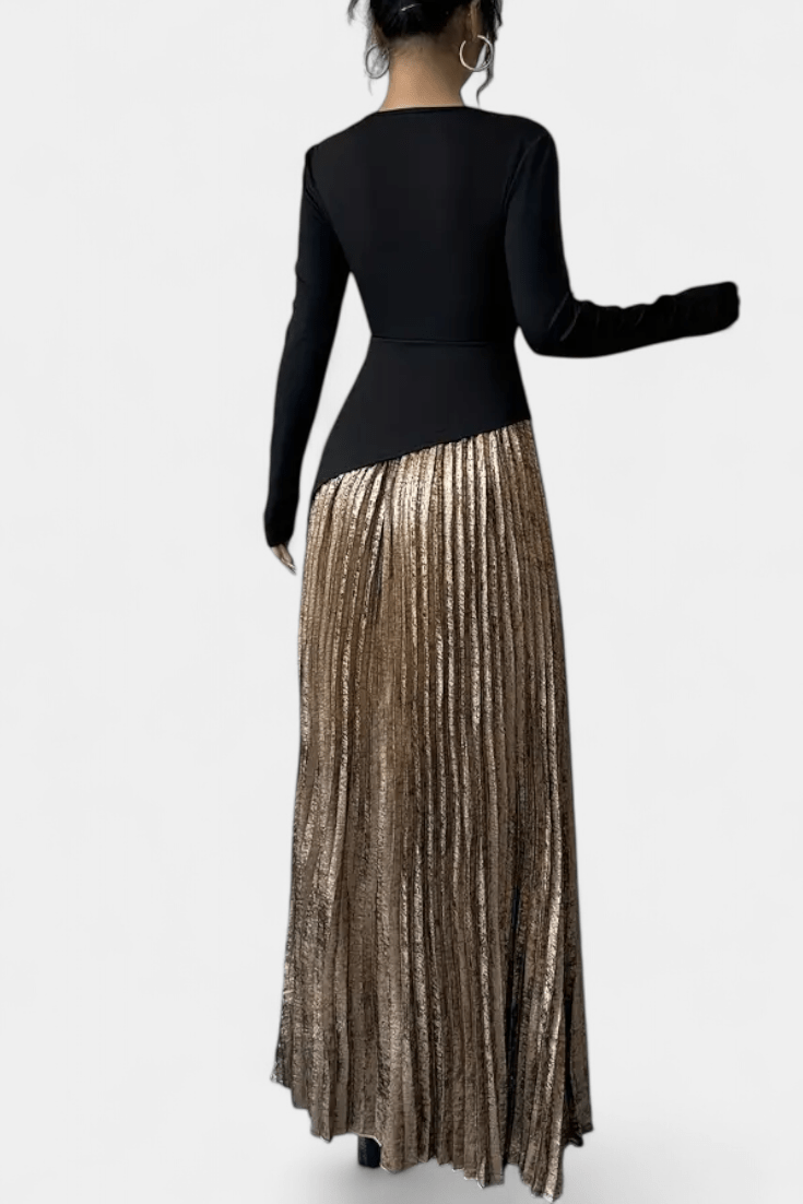 Elin | Farveblok kjole