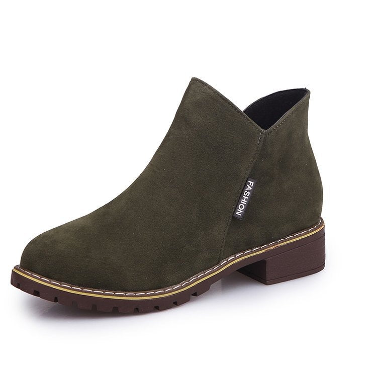 Emilia™ | Klassiske vinterstøvler med lav hæl