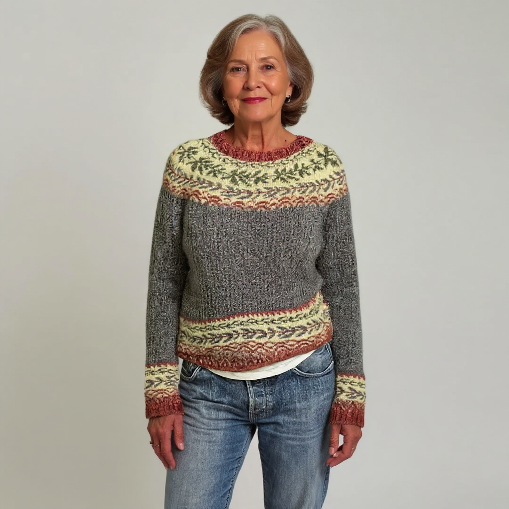 Frances | Vintage Islandstrikpullover