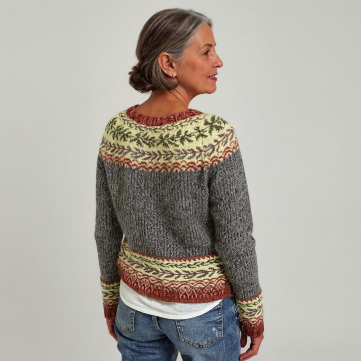 Frances | Vintage Islandstrikpullover