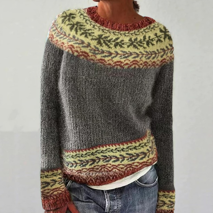 Frances | Vintage Islandstrikpullover
