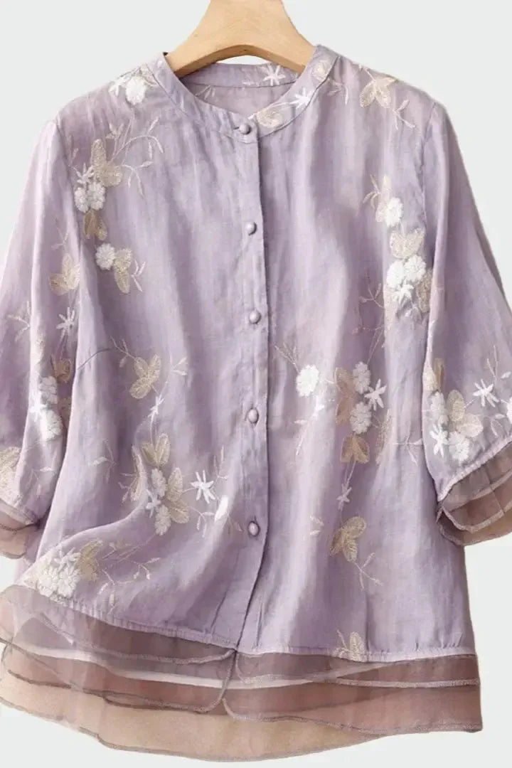 Ida | Lyserød Bluse