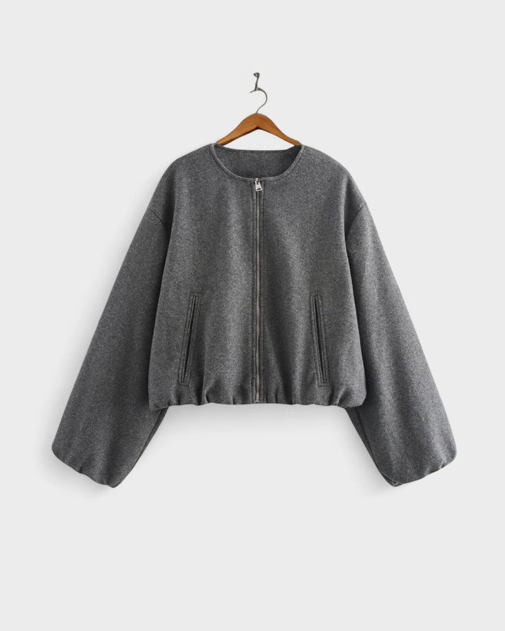 Katrine™ | Kort bomberjakke