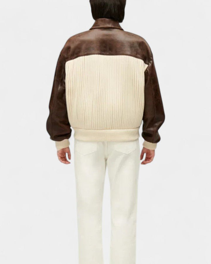 Malene | Farveblok skjorte