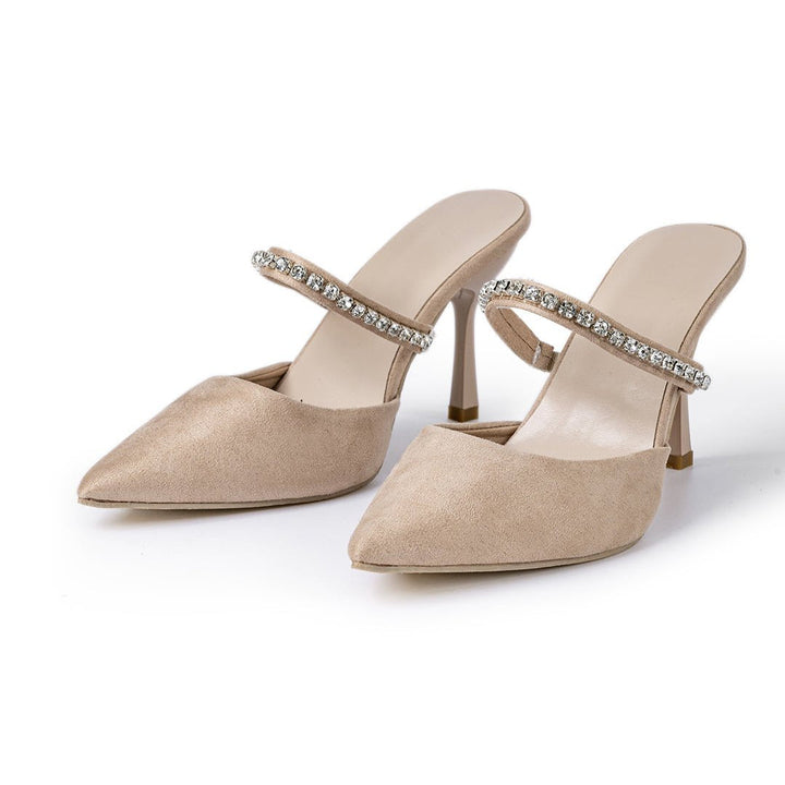 Mette | Strass højhæle