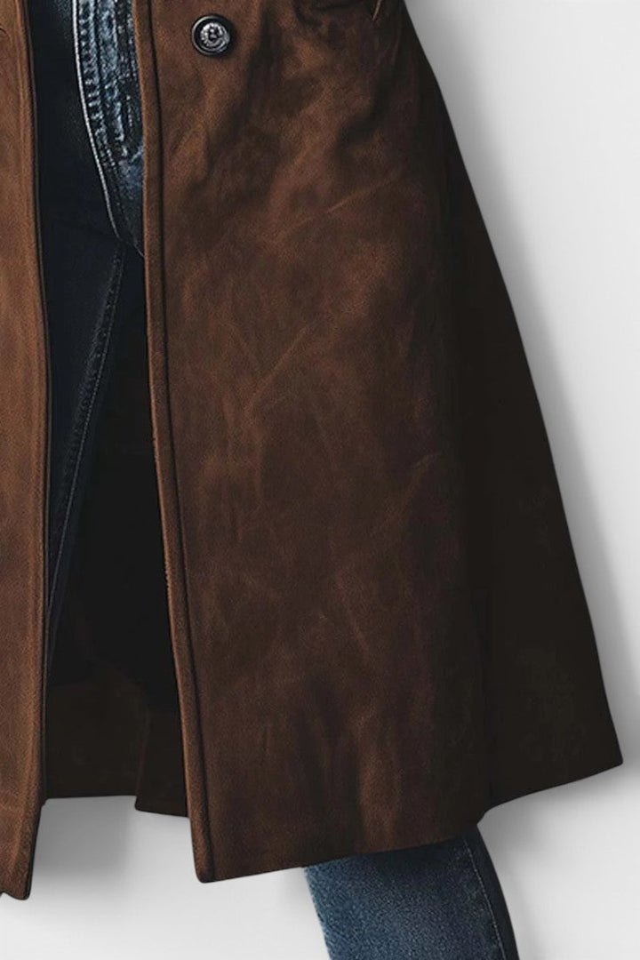 Teresa™ | Ruskinds Trenchcoat i Vintage-stil