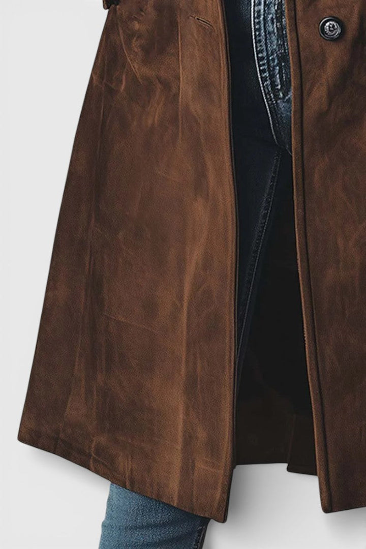 Teresa™ | Ruskinds Trenchcoat i Vintage-stil